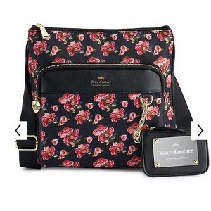 Juicy Couture Varsity Blooms Mid Crossbody